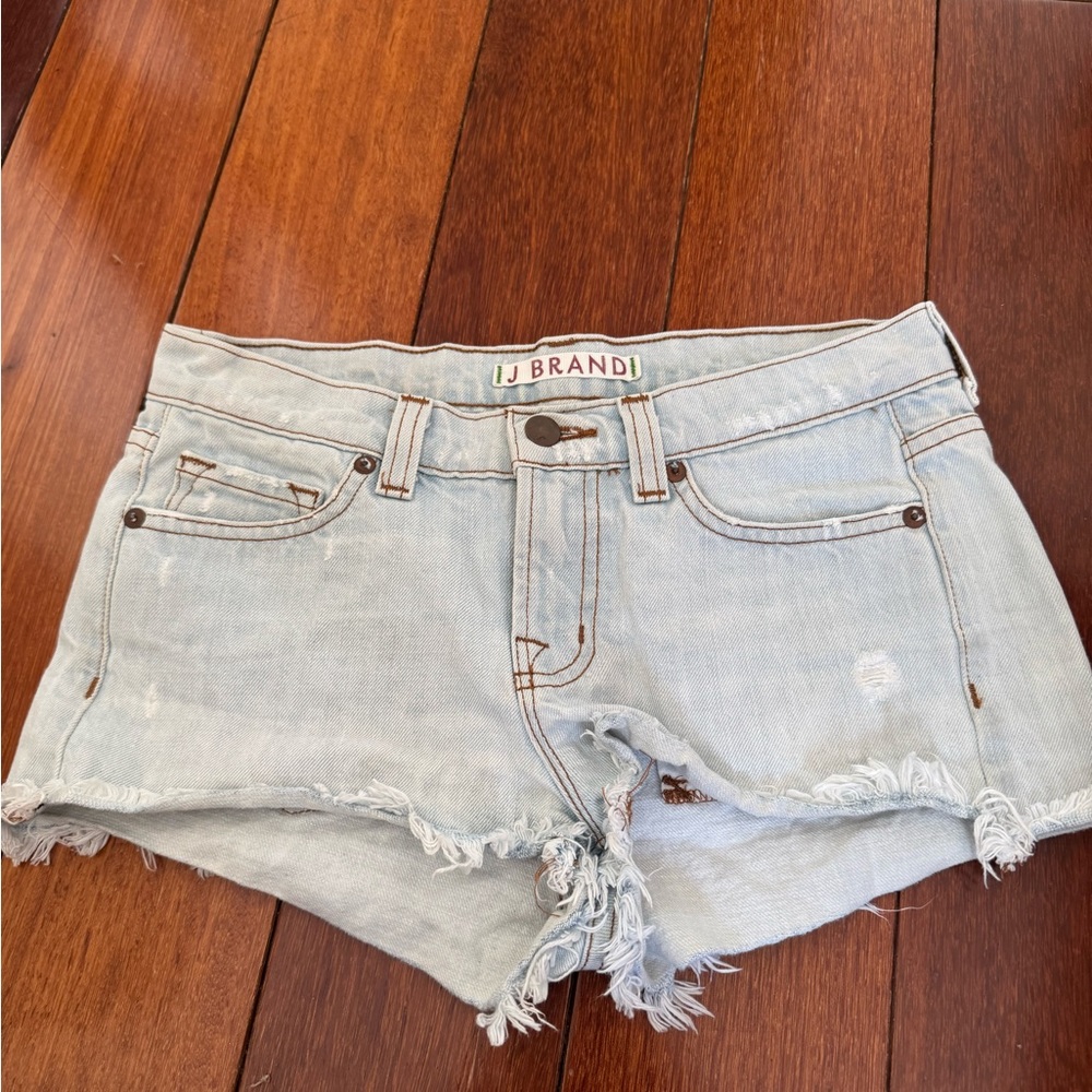 Brand denim shorts